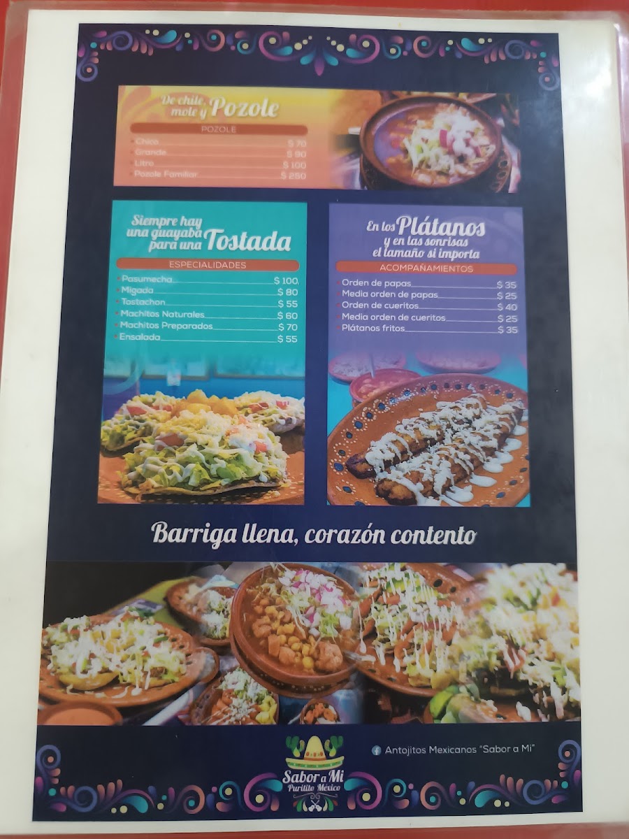 Sabor A Mi Altamira Menu - Image 2